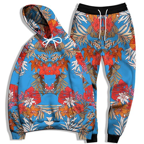 Men's Tracksuit Hoodies Set Black White Yellow Blue Mint Green Hooded Graphic Trees / Leaves 2 Piece Print Sports Outdoor Casual Sports 3D Print Basic Streetwear Casual Fall Spring Clothing Apparel
Men's Tracksuit Hoodies Set Black White Yellow Blue Mint Green Hooded Graphic Trees / Leaves 2 Piece Print Sports Outdoor Casual Sports 3D Print Basic Streetwear Casual Fall Spring Clothing Apparel
