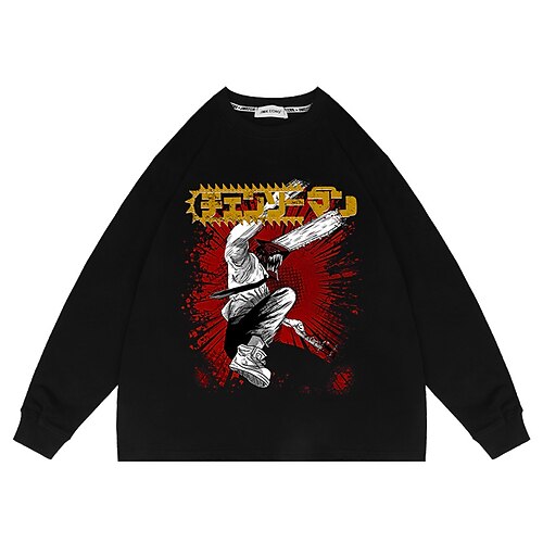 Inspired by Chainsaw Man Denji Sweatshirt Anime Classic Street Style Hoodie For Men's Women's Unisex Adults' Hot Stamping 100% Polyester
Inspired by Chainsaw Man Denji Sweatshirt Anime Classic Street Style Hoodie For Men's Women's Unisex Adults' Hot Stamping 100% Polyester