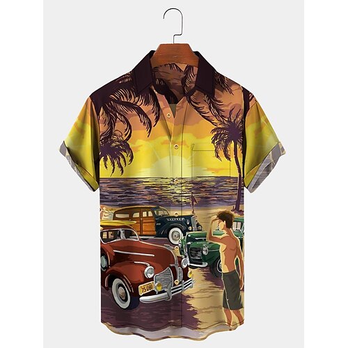Herren Hemd Landschaft Grafik-Drucke Umlegekragen Gelb 3D-Druck Outdoor Strasse Kurze Ärmel Button-Down Bedruckt Bekleidung Tropisch Modisch Hawaiianisch
Herren Hemd Landschaft Grafik-Drucke Umlegekragen Gelb 3D-Druck Outdoor Strasse Kurze Ärmel Button-Down Bedruckt Bekleidung Tropisch Modisch Hawaiianisch