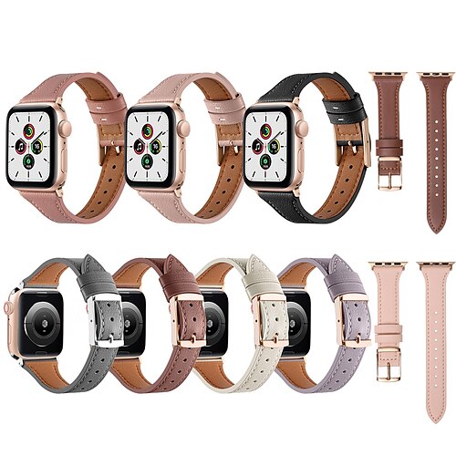 Compatível com Pulseira Apple Watch 38mm 40mm 41mm 42mm 44mm 45mm 49mm Fecho de Metal Ajustável Fivela de aço inoxidável Couro Legitimo pulseira de substituição para Série iwatch Ultra 8 7 6 5 4 3 2
Compatível com Pulseira Apple Watch 38mm 40mm 41mm 42mm 44mm 45mm 49mm Fecho de Metal Ajustável Fivela de aço inoxidável Couro Legitimo pulseira de substituição para Série iwatch Ultra 8 7 6 5 4 3 2