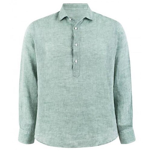 Homme Chemise Lin Chemisette Chemise d'été Chemise de plage Jaune Vert Claire bleu marine manche longue Plein Col rabattu Eté Extérieur Plein Air Vêtement Tenue Bouton bas
Homme Chemise Lin Chemisette Chemise d'été Chemise de plage Jaune Vert Claire bleu marine manche longue Plein Col rabattu Eté Extérieur Plein Air Vêtement Tenue Bouton bas