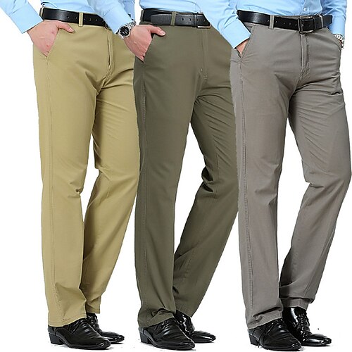 Per uomo pantaloni della tuta Pantaloni Tasche Gamba dritta Liscio Matrimonio Ufficio Attività commerciale Misto cotone Moderno Da cerimonia Nero Giallo Vita alta Media elasticità
Per uomo pantaloni della tuta Pantaloni Tasche Gamba dritta Liscio Matrimonio Ufficio Attività commerciale Misto cotone Moderno Da cerimonia Nero Giallo Vita alta Media elasticità