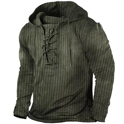 Men's Pullover Hoodie Sweatshirt Pullover Army Green Hooded Striped Graphic Prints Lace up Print Casual Daily Sports 3D Print Basic Streetwear Designer Spring Fall Clothing Apparel Hoodies
Men's Pullover Hoodie Sweatshirt Pullover Army Green Hooded Striped Graphic Prints Lace up Print Casual Daily Sports 3D Print Basic Streetwear Designer Spring Fall Clothing Apparel Hoodies