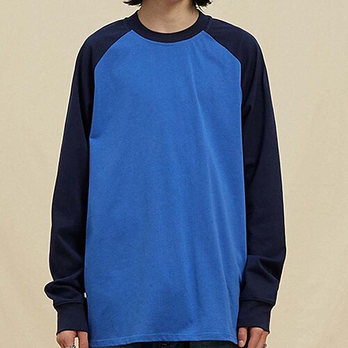 Men's T shirt Tee Tee Oversized Shirt Patchwork Crew Neck Street Sports Long Sleeve Clothing Apparel Cotton Fashion Casual Oversized Comfortable
Men's T shirt Tee Tee Oversized Shirt Patchwork Crew Neck Street Sports Long Sleeve Clothing Apparel Cotton Fashion Casual Oversized Comfortable