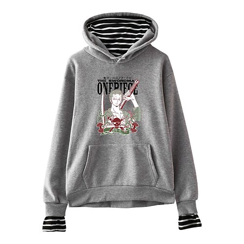 One Piece Roronoa Zoro Felpa con cappuccio Anime Cartone animato Manga Tasca frontale Grafica Felpa con cappuccio Per Per uomo Per donna Unisex Per adulto Stampa a caldo 100% poliestere Casual
One Piece Roronoa Zoro Felpa con cappuccio Anime Cartone animato Manga Tasca frontale Grafica Felpa con cappuccio Per Per uomo Per donna Unisex Per adulto Stampa a caldo 100% poliestere Casual