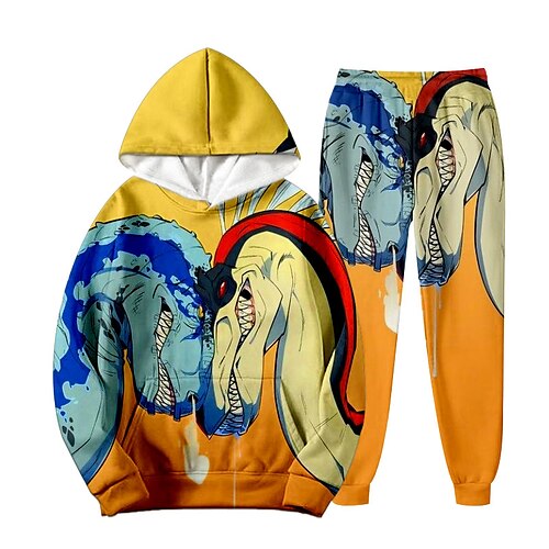 2 Dele Børn Drenge Hættetrøje & Bukser Outfit Dyr Dinosaurus Langærmet Lomme Sæt Afslappet Sej Daglig Vinter Efterår 7-13 år Orange
2 Dele Børn Drenge Hættetrøje & Bukser Outfit Dyr Dinosaurus Langærmet Lomme Sæt Afslappet Sej Daglig Vinter Efterår 7-13 år Orange