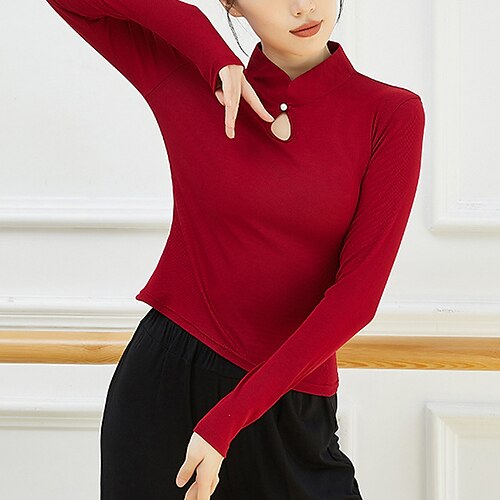 Abbigliamento sportivo Superiore Traforato Colore Puro Per donna Prestazioni Addestramento Manica lunga Alto Misto cotone
Abbigliamento sportivo Superiore Traforato Colore Puro Per donna Prestazioni Addestramento Manica lunga Alto Misto cotone