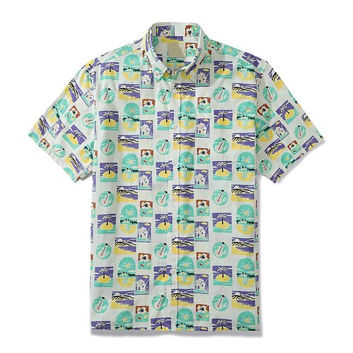 Men's Shirt Color Block Coconut Tree Graphic Prints Guitar Turndown Blue 3D Print Casual Going out Short Sleeves Button-Down Print Clothing Apparel Tropical Designer Casual Hawaiian
Men's Shirt Color Block Coconut Tree Graphic Prints Guitar Turndown Blue 3D Print Casual Going out Short Sleeves Button-Down Print Clothing Apparel Tropical Designer Casual Hawaiian