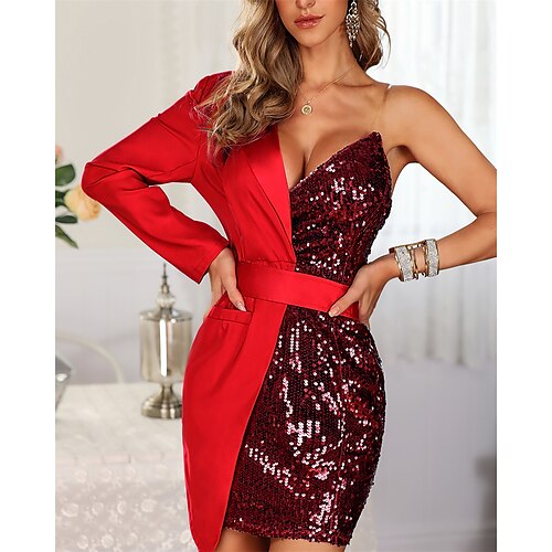vestido de cóctel para mujer vestido de lentejuelas vestido semi formal mini vestido negro rojo manga larga bloque de color lentejuelas invierno otoño primavera un hombro moda fiesta de noche 2023 s
vestido de cóctel para mujer vestido de lentejuelas vestido semi formal mini vestido negro rojo manga larga bloque de color lentejuelas invierno otoño primavera un hombro moda fiesta de noche 2023 s