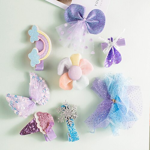 Toddler Girls' Active / Sweet Daily Floral / Rainbow / Butterfly Mesh / Flower / Bow Hair Accessories Colorful
Toddler Girls' Active / Sweet Daily Floral / Rainbow / Butterfly Mesh / Flower / Bow Hair Accessories Colorful