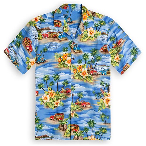 Men's Shirt Summer Hawaiian Shirt Button Up Shirt Casual Shirt Camp Shirt Graphic Coconut Tree Turndown Blue Blue / White Light Sky Blue Green / White Casual Daily Short Sleeve Button-Down Print
Men's Shirt Summer Hawaiian Shirt Button Up Shirt Casual Shirt Camp Shirt Graphic Coconut Tree Turndown Blue Blue / White Light Sky Blue Green / White Casual Daily Short Sleeve Button-Down Print