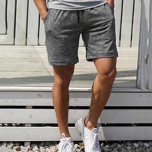 Herren Sportliche Shorts Aktive Shorts Lässige Shorts Tasche Kordelzug Elastische Taille Glatt Komfort Atmungsaktiv Kurz Täglich Freizeit Sport Festtage Sport Strassenmode Schwarz Grau
Herren Sportliche Shorts Aktive Shorts Lässige Shorts Tasche Kordelzug Elastische Taille Glatt Komfort Atmungsaktiv Kurz Täglich Freizeit Sport Festtage Sport Strassenmode Schwarz Grau