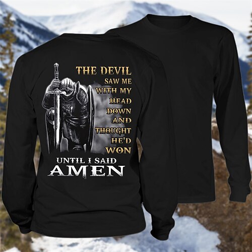 Herre T-shirt Cool skjorte Lang ærmet skjorte Tempelridderne Grafiske tryk Rund hals Varm Stempling Gade Ferierejse Langærmet Tøj Designer Basale Moderne Moderne
Herre T-shirt Cool skjorte Lang ærmet skjorte Tempelridderne Grafiske tryk Rund hals Varm Stempling Gade Ferierejse Langærmet Tøj Designer Basale Moderne Moderne