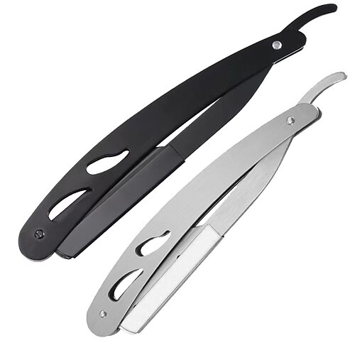 1pc rasoio da barbiere rasoio professionale da barbiere - rasoio da barbiere compatibile con bordo del rasoio per barbiere rasoio cromato nero di vedova nera
1pc rasoio da barbiere rasoio professionale da barbiere - rasoio da barbiere compatibile con bordo del rasoio per barbiere rasoio cromato nero di vedova nera