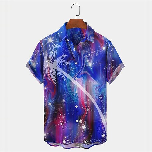 Men's Shirt Summer Hawaiian Shirt Coconut Tree Abstract Graphic Prints Turndown Blue Outdoor Street Short Sleeves Button-Down Print Clothing Apparel Tropical Fashion Hawaiian Designer
Men's Shirt Summer Hawaiian Shirt Coconut Tree Abstract Graphic Prints Turndown Blue Outdoor Street Short Sleeves Button-Down Print Clothing Apparel Tropical Fashion Hawaiian Designer