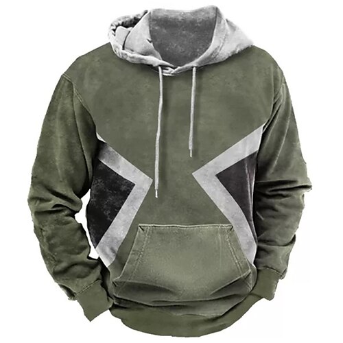 Men's Pullover Hoodie Sweatshirt Army Green Hooded Color Block Graphic Prints Print Daily Sports 3D Print Basic Streetwear Designer Spring Fall Clothing Apparel Hoodies Sweatshirts
Men's Pullover Hoodie Sweatshirt Army Green Hooded Color Block Graphic Prints Print Daily Sports 3D Print Basic Streetwear Designer Spring Fall Clothing Apparel Hoodies Sweatshirts