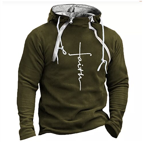 Men's Hoodie Black Army Green Hooded Graphic Letter Zipper Print Sports Outdoor Sports Streetwear Hot Stamping Basic Designer Casual Winter Clothing Apparel Hoodies Sweatshirts Long Sleeve
Men's Hoodie Black Army Green Hooded Graphic Letter Zipper Print Sports Outdoor Sports Streetwear Hot Stamping Basic Designer Casual Winter Clothing Apparel Hoodies Sweatshirts Long Sleeve