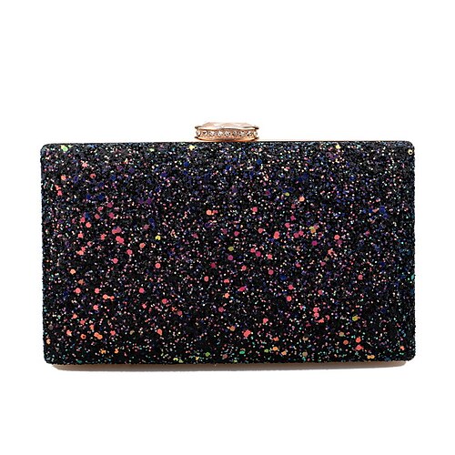 Per donna Borsa da sera Poliestere Matrimonio Festa / Serata Lustrini Catenina Tinta unica Nero Arcobaleno
Per donna Borsa da sera Poliestere Matrimonio Festa / Serata Lustrini Catenina Tinta unica Nero Arcobaleno