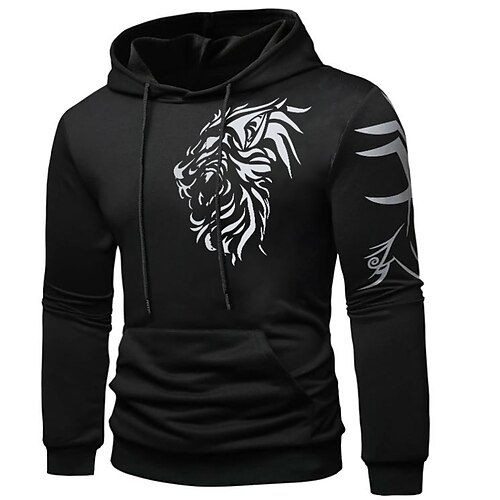 Men's Hoodie Black Gray Hooded Print Lace up Pocket Holiday Going out Streetwear Cool Casual Winter Spring Fall Clothing Apparel Hoodies Sweatshirts
Men's Hoodie Black Gray Hooded Print Lace up Pocket Holiday Going out Streetwear Cool Casual Winter Spring Fall Clothing Apparel Hoodies Sweatshirts