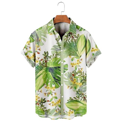 Men'sShirtSummerHawaiianShirt Leaves Floral Graphic PrintsTurndownOutdoorStreetShortSleevesButton-DownPrintClothingApparelTropicalFashionDesignerHawaiian
Men'sShirtSummerHawaiianShirt Leaves Floral Graphic PrintsTurndownOutdoorStreetShortSleevesButton-DownPrintClothingApparelTropicalFashionDesignerHawaiian