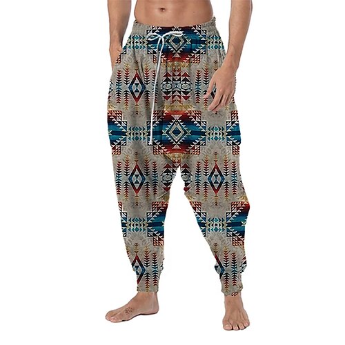 Herre Jogger Bukser Sommerbukser Strandbukser Baggy Harem Bukser Snørelukning Elastisk Talje Drop Skridt Grafiske tryk Komfort Blød Afslappet Daglig Ferie Boheme Designer Marineblå Blå Mikroelastisk
Herre Jogger Bukser Sommerbukser Strandbukser Baggy Harem Bukser Snørelukning Elastisk Talje Drop Skridt Grafiske tryk Komfort Blød Afslappet Daglig Ferie Boheme Designer Marineblå Blå Mikroelastisk