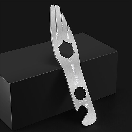 WEST BIKING Bike Multi-Tool Portable Multifunctional For Triathlon Cycling Bicycle Steel Silver 1 pcs
WEST BIKING Bike Multi-Tool Portable Multifunctional For Triathlon Cycling Bicycle Steel Silver 1 pcs