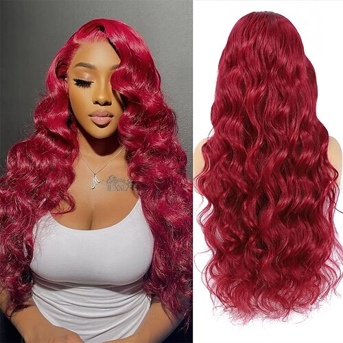 99j bordeaux blonde frontparykker menneskehår 13x4 hd gennemsigtig frontal blonde rød kropsbølgeparyk forplukket blegede knuder med babyhår 150% tæthed brasiliansk jomfru limfri parykker til sorte
99j bordeaux blonde frontparykker menneskehår 13x4 hd gennemsigtig frontal blonde rød kropsbølgeparyk forplukket blegede knuder med babyhår 150% tæthed brasiliansk jomfru limfri parykker til sorte