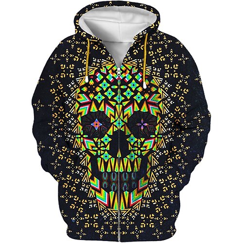 Men's Full Zip Hoodie Jacket Yellow Royal Blue Blue Purple Orange Hooded Skull Graphic Prints Zipper Print Sports Outdoor Daily Sports 3D Print Streetwear Designer Casual Spring Fall Clothing
Men's Full Zip Hoodie Jacket Yellow Royal Blue Blue Purple Orange Hooded Skull Graphic Prints Zipper Print Sports Outdoor Daily Sports 3D Print Streetwear Designer Casual Spring Fall Clothing