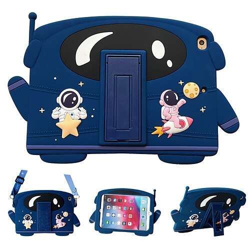 Tablet Case Cover For Apple iPad Air 5th iPad 10.2'' 9th 8th 7th iPad Air 3rd iPad mini 6th 5th 4th 2022 2021 iPad Pro 11'' 3rd Portable Shoulder Strap with Stand Cartoon Silicone For Kids
Tablet Case Cover For Apple iPad Air 5th iPad 10.2'' 9th 8th 7th iPad Air 3rd iPad mini 6th 5th 4th 2022 2021 iPad Pro 11'' 3rd Portable Shoulder Strap with Stand Cartoon Silicone For Kids