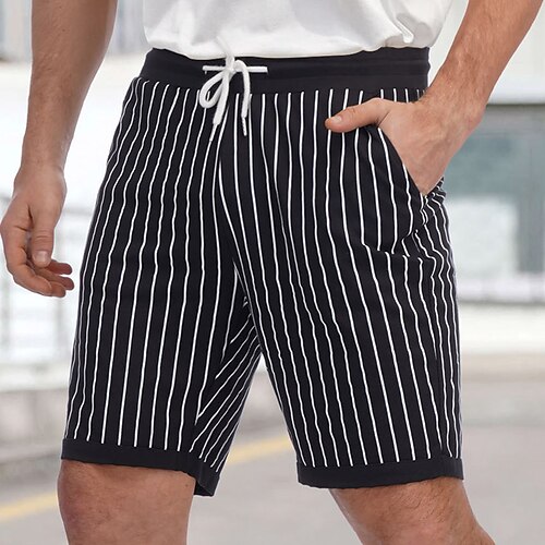 Herre Chino Shorts Bermudashorts Arbeidshorts Lomme Snorer Elastisk midje Stripe Komfort Pustende Kort utendørs Avslappet Daglig Kiper Gatemote Stilfull Svart
Herre Chino Shorts Bermudashorts Arbeidshorts Lomme Snorer Elastisk midje Stripe Komfort Pustende Kort utendørs Avslappet Daglig Kiper Gatemote Stilfull Svart