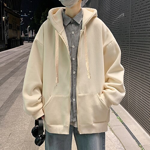 Men's Hoodie Zip Hoodie Sweatshirt Black Purple Khaki Light Blue Gray Hooded Plain Zipper Pocket Party Sports Outdoor Daily Streetwear Cool Casual Fall Winter Clothing Apparel Hoodies Sweatshirts
Men's Hoodie Zip Hoodie Sweatshirt Black Purple Khaki Light Blue Gray Hooded Plain Zipper Pocket Party Sports Outdoor Daily Streetwear Cool Casual Fall Winter Clothing Apparel Hoodies Sweatshirts