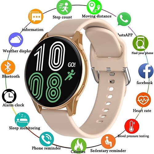 T2PRO Relógio inteligente 1.23 polegada Relógio inteligente Bluetooth ECG PPG Monitoramento de temperatura Podômetro Compatível com Android iOS Feminino Masculino Impermeável Suspensão Longa
T2PRO Relógio inteligente 1.23 polegada Relógio inteligente Bluetooth ECG PPG Monitoramento de temperatura Podômetro Compatível com Android iOS Feminino Masculino Impermeável Suspensão Longa