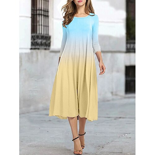 Women's Casual Dress T Shirt Dress Tee Dress Midi Dress Light Pink Yellow Pink Long Sleeve Graphic Print Winter Fall Spring Crew Neck Classic Daily Weekend 2022 S M L XL 2XL
Women's Casual Dress T Shirt Dress Tee Dress Midi Dress Light Pink Yellow Pink Long Sleeve Graphic Print Winter Fall Spring Crew Neck Classic Daily Weekend 2022 S M L XL 2XL