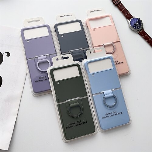 Phone Case For Samsung Galaxy Flip Z Flip 4 Portable Flip Anti-Scratch Solid Colored PC Metal
Phone Case For Samsung Galaxy Flip Z Flip 4 Portable Flip Anti-Scratch Solid Colored PC Metal