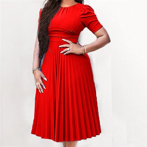 abito da lavoro taglie forti donna tinta unita girocollo manica corta primavera autunno lavoro elegante abito midi formale abito da lavoro formale
abito da lavoro taglie forti donna tinta unita girocollo manica corta primavera autunno lavoro elegante abito midi formale abito da lavoro formale