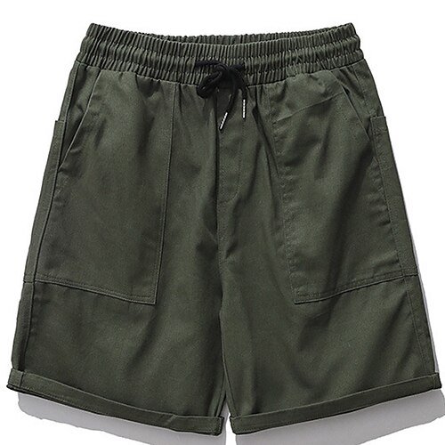 Per uomo Pantaloncini modello cargo Pantaloncini da lavoro Pantaloncini casual Tasche A cordoncino Vita elastica Liscio Comfort Esterno Giornaliero Per uscire Misto cotone Di tendenza Streetwear Nero
Per uomo Pantaloncini modello cargo Pantaloncini da lavoro Pantaloncini casual Tasche A cordoncino Vita elastica Liscio Comfort Esterno Giornaliero Per uscire Misto cotone Di tendenza Streetwear Nero