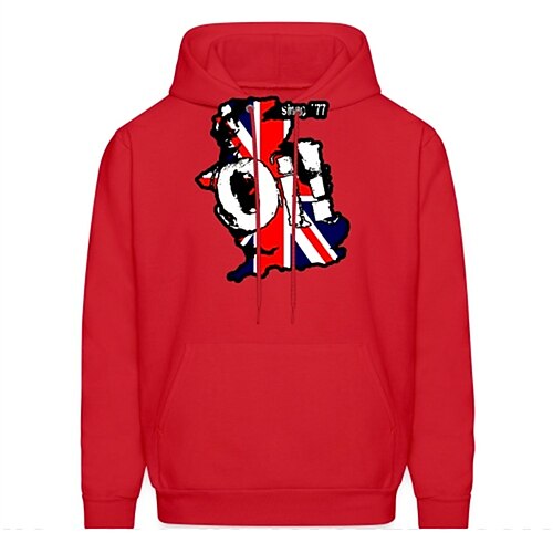 Inspired by Punk Gothic Oi! since '77 Hoodie Cartoon Manga Anime Front Pocket Graphic Hoodie For Men's Women's Unisex Adults' Hot Stamping 100% Polyester
Inspired by Punk Gothic Oi! since '77 Hoodie Cartoon Manga Anime Front Pocket Graphic Hoodie For Men's Women's Unisex Adults' Hot Stamping 100% Polyester