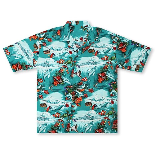 Men's Shirt Graphic Prints Ocean Turtles Marine Life Turndown Blue 3D Print Casual Going out Short Sleeves Button-Down Print Clothing Apparel Tropical Designer Casual Hawaiian
Men's Shirt Graphic Prints Ocean Turtles Marine Life Turndown Blue 3D Print Casual Going out Short Sleeves Button-Down Print Clothing Apparel Tropical Designer Casual Hawaiian