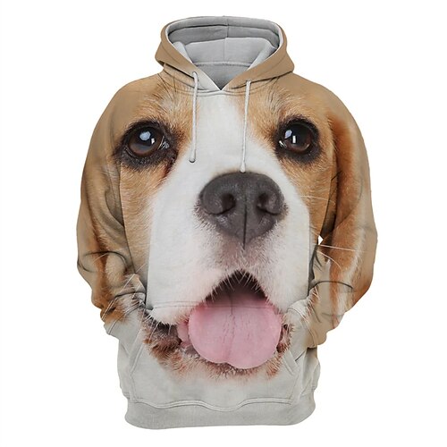 Men's Pullover Hoodie Sweatshirt Brown Hooded Dog Graphic Prints Print Daily Sports 3D Print Basic Streetwear Designer Spring Fall Clothing Apparel Hoodies Sweatshirts
Men's Pullover Hoodie Sweatshirt Brown Hooded Dog Graphic Prints Print Daily Sports 3D Print Basic Streetwear Designer Spring Fall Clothing Apparel Hoodies Sweatshirts