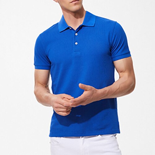 Herre POLO T-skjorte Golf skjorte utendørs Arbeid Polokrage Kortermet Mote Gatemote Helfarge عادي Knapp foran Sommer Vår Normal Vin Svart Hvit Lysegrønn Rosa Rød POLO T-skjorte
Herre POLO T-skjorte Golf skjorte utendørs Arbeid Polokrage Kortermet Mote Gatemote Helfarge عادي Knapp foran Sommer Vår Normal Vin Svart Hvit Lysegrønn Rosa Rød POLO T-skjorte