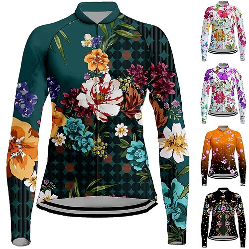 21Grams Femme Maillot Velo Cyclisme manche longue Cyclisme Maillot Top avec 3 poches arrière VTT Vélo tout terrain Vélo Route Respirable Séchage rapide Evacuation de l'humidité Bandes Réfléchissantes
21Grams Femme Maillot Velo Cyclisme manche longue Cyclisme Maillot Top avec 3 poches arrière VTT Vélo tout terrain Vélo Route Respirable Séchage rapide Evacuation de l'humidité Bandes Réfléchissantes