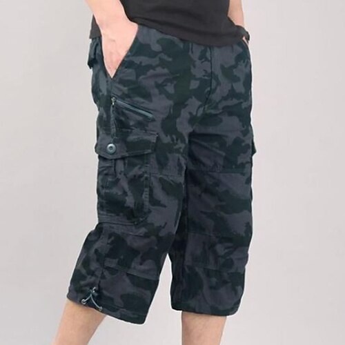Men's Cargo Shorts Shorts Hiking Shorts Leg Drawstring Multi Pocket Plain Comfort Outdoor Daily Going out Cotton Blend Fashion Streetwear Black Army Green
Men's Cargo Shorts Shorts Hiking Shorts Leg Drawstring Multi Pocket Plain Comfort Outdoor Daily Going out Cotton Blend Fashion Streetwear Black Army Green