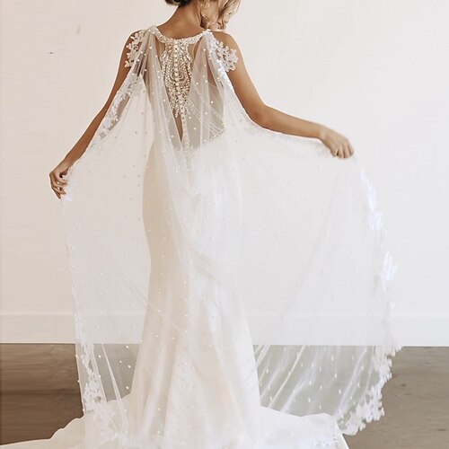 Xale e Estola Xales Estolas Femininas Estilo bonito Romântico Sem Manga Terileno Estolas de Casamento Com Miçangas Para Formal Todas as Estações
Xale e Estola Xales Estolas Femininas Estilo bonito Romântico Sem Manga Terileno Estolas de Casamento Com Miçangas Para Formal Todas as Estações