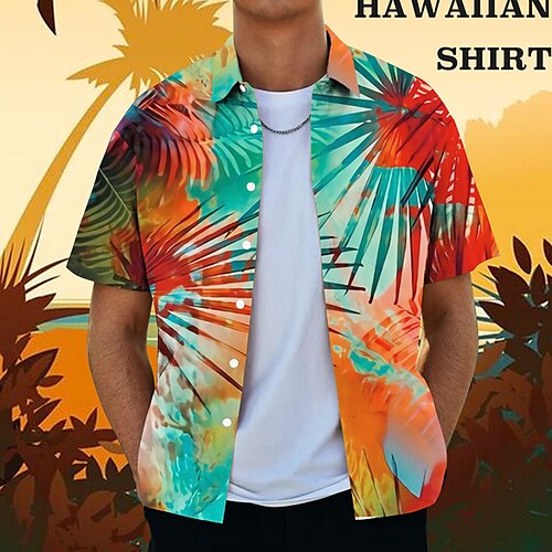 Men's Shirt Summer Hawaiian Shirt Graphic Prints Leaves Turndown Yellow Orange Street Casual Short Sleeves Button-Down Print Clothing Apparel Tropical Fashion Hawaiian Designer
Men's Shirt Summer Hawaiian Shirt Graphic Prints Leaves Turndown Yellow Orange Street Casual Short Sleeves Button-Down Print Clothing Apparel Tropical Fashion Hawaiian Designer
