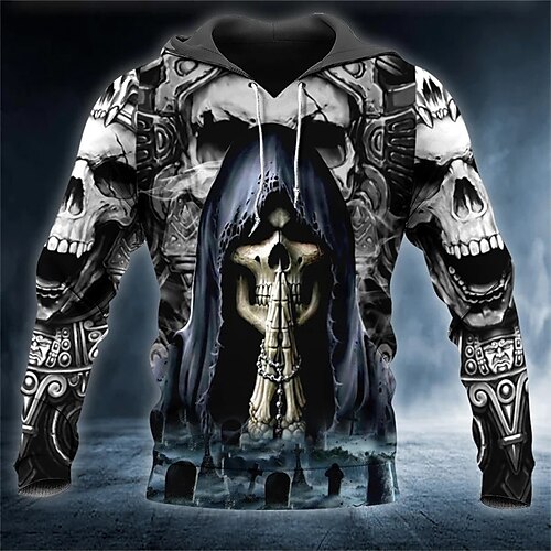 Homens Moletom com capuz Preto Com Capuz Caveiras Estampas Abstratas Imprimir Diário Esportes Impressão 3D Básico Roupa de rua Casual Primavera Outono Roupa Moletons Moletons
Homens Moletom com capuz Preto Com Capuz Caveiras Estampas Abstratas Imprimir Diário Esportes Impressão 3D Básico Roupa de rua Casual Primavera Outono Roupa Moletons Moletons