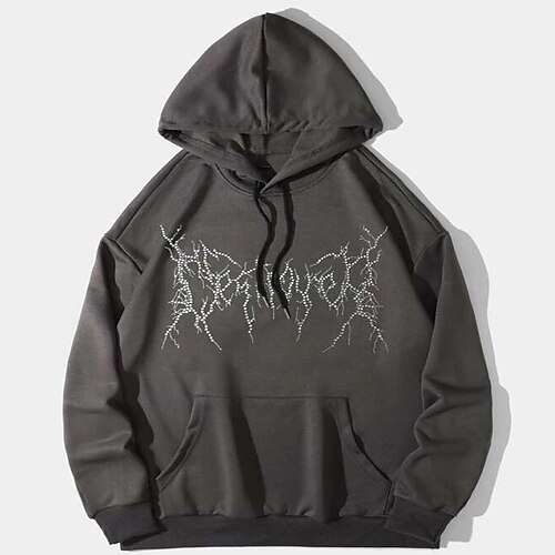 Men's Hoodie Black Gray Hooded Print Lace up Pocket Holiday Going out Streetwear Cool Casual Winter Spring Fall Clothing Apparel Hoodies Sweatshirts
Men's Hoodie Black Gray Hooded Print Lace up Pocket Holiday Going out Streetwear Cool Casual Winter Spring Fall Clothing Apparel Hoodies Sweatshirts