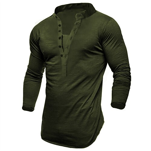 Herre Henly-skjorte Langermet skjorte عادي Henley Gate Feriereise Langermet Klær Designer Grunnleggende Moderne Moderne
Herre Henly-skjorte Langermet skjorte عادي Henley Gate Feriereise Langermet Klær Designer Grunnleggende Moderne Moderne
