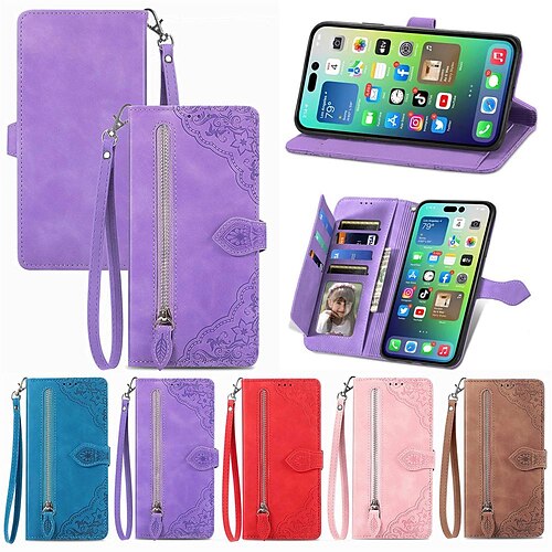 teléfono Funda Para Apple Tarjetas billetera iPhone 14 Pro Max Plus 13 12 11 Mini X XR XS 8 7 Cremallera Flip magnético Caballete Color sólido Cuero de PU
teléfono Funda Para Apple Tarjetas billetera iPhone 14 Pro Max Plus 13 12 11 Mini X XR XS 8 7 Cremallera Flip magnético Caballete Color sólido Cuero de PU
