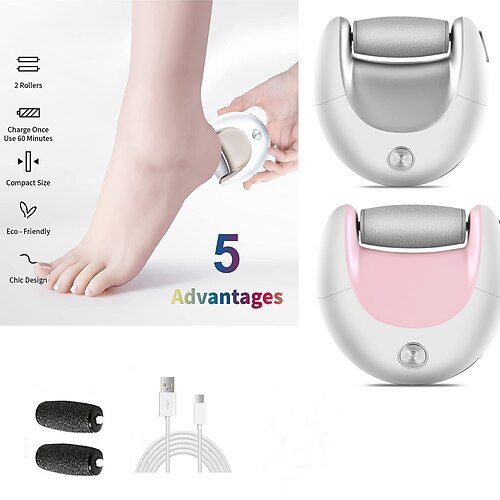 Electric foot grinder removal dead callus skin USB charger detachable water wash grinding head portable foot care tool
Electric foot grinder removal dead callus skin USB charger detachable water wash grinding head portable foot care tool
