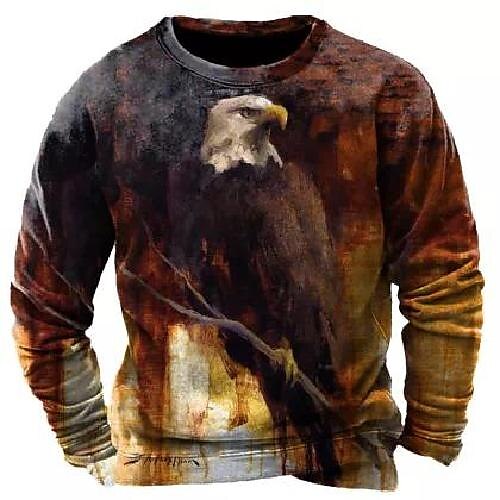 Hombre Sudadera Pull-over Marrón Cuello Barco Animal Letra Estampados Estampado Diario Deportes Festivos Impresión 3D Básico Ropa de calle Design Primavera Otoño Ropa Sudaderas con capucha Sudaderas
Hombre Sudadera Pull-over Marrón Cuello Barco Animal Letra Estampados Estampado Diario Deportes Festivos Impresión 3D Básico Ropa de calle Design Primavera Otoño Ropa Sudaderas con capucha Sudaderas